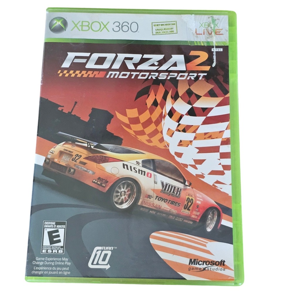 Forza Motorsport 2 Xbox 360 Racing Simulation Game Turn 10 Microsoft NTSC CIB
